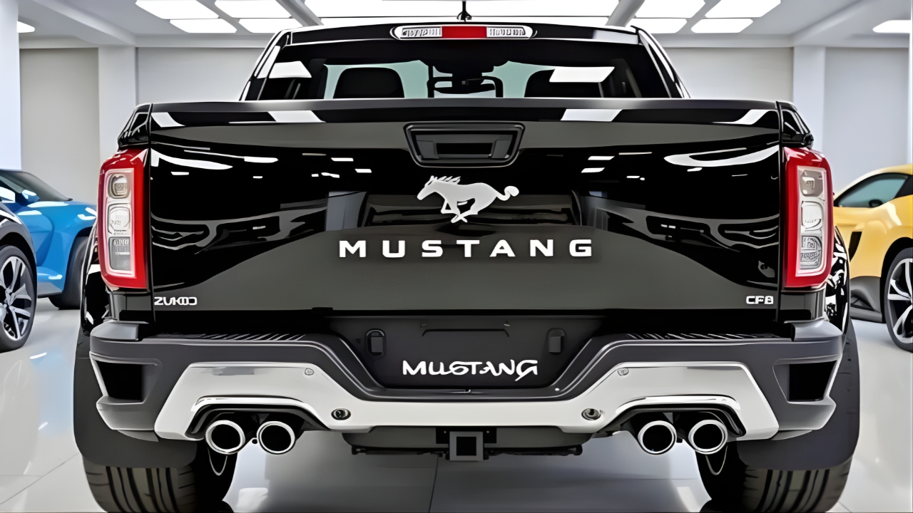2026 Ford Mustang Pickup Unveiled With Bold Styling and Muscle Performance