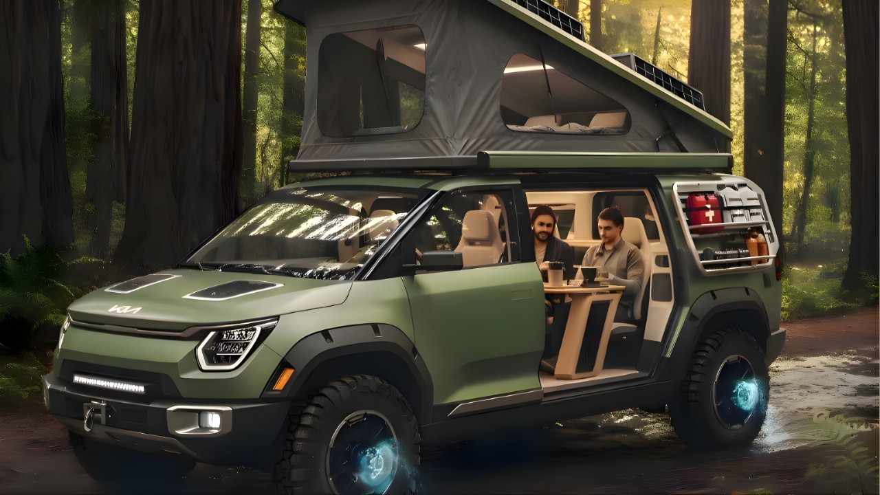 2026 Kia Camper Van First Look: Smart Living Space, High-Tech Features, and Comfort