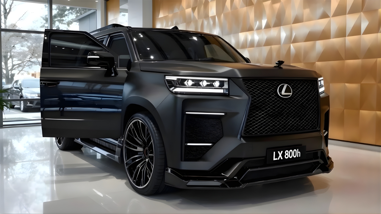 All-New 2026 Lexus LX 800 Arrives with Advanced Tech and Commanding Power