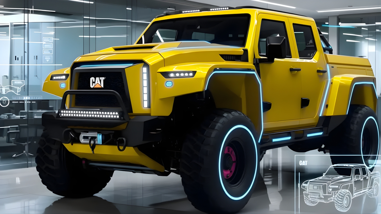 Caterpillar Enters the Pickup Market with Its All-New 2026 Truck