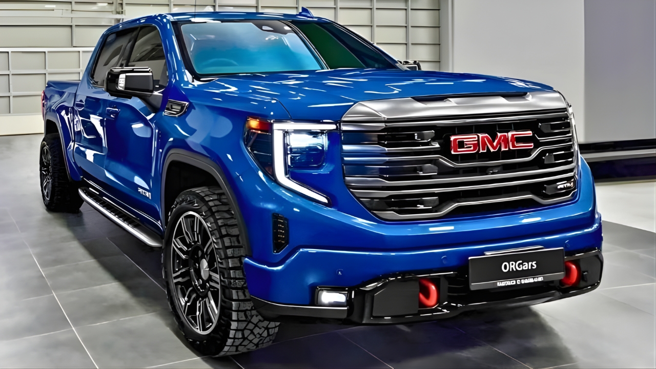 GMC Sierra 2026 Revealed: Luxury Pickup With Advanced Power and Modern Features