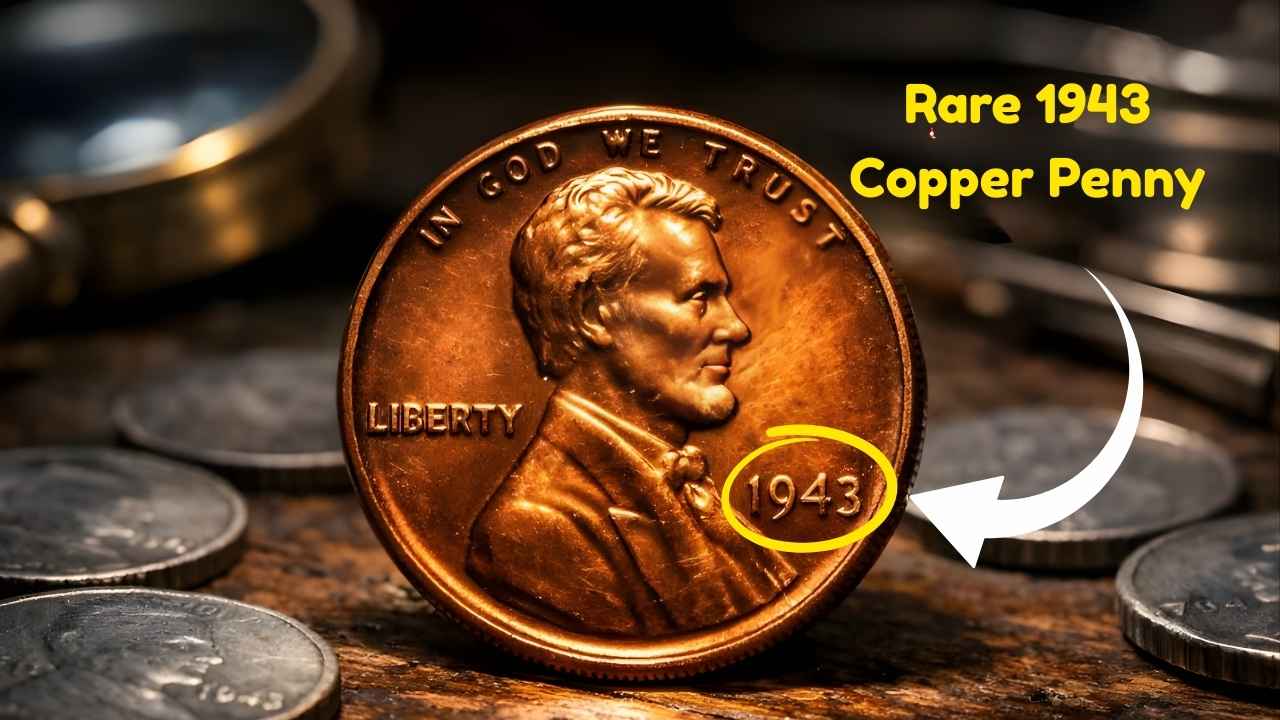 Rare 1943 Copper Penny: The One-Cent Coin That Could Be Worth Millions