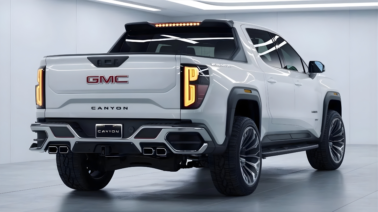 2026 GMC Canyon Revealed With Bold Redesign and More Powerful Engines