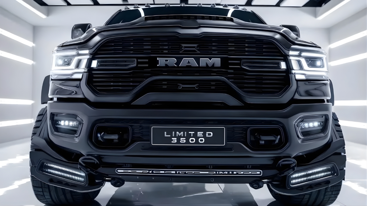 2026 Ram 3500 Unveiled: Powerful Engine, Cutting-Edge Features, and Rugged Capability