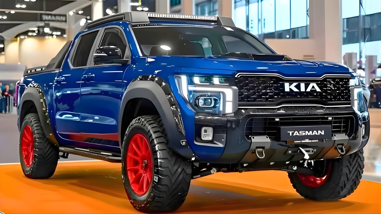 All-New 2026 Kia Tasman Breaks Cover as a Tough, Tech-Loaded Work Truck